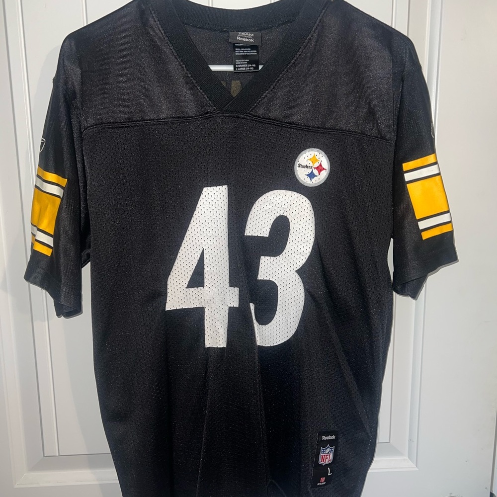 Reebok Black and Yellow Football Jersey